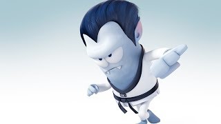 Funny Animated Cartoon | Spookiz | Let The Battle Begin | 스푸키즈 | Cartoon For Children