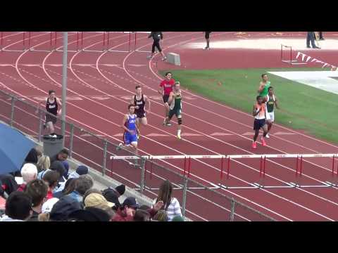 E Uribe - VarB 300m Hurdles at OC Championships 4-25-15