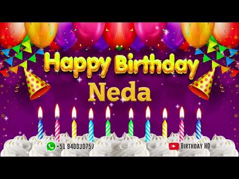 Neda Happy birthday To You - Happy Birthday song name Neda 🎁