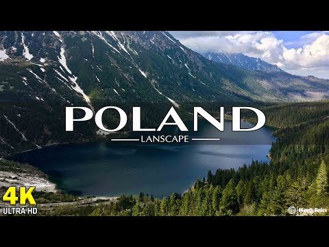 FLYING OVER POLAND (4K UHD) - Relaxing Music Along With Beautiful Nature Videos - 4K Video HD