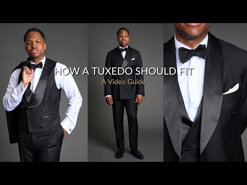 How A Tuxedo Should Fit