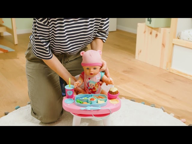 Интерактивный столик для кормления куклы Baby Born &ndash; Время обеда (свет, звук)