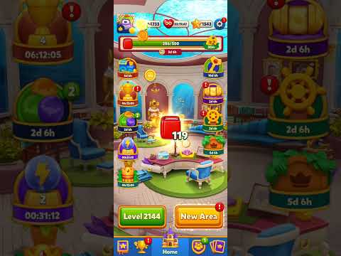 Royal match levels 2140 to 2149 walkthrough gameplay Ancient Adventure reward 