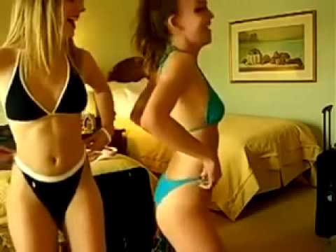 Cute Girls Dancing In Bikinis