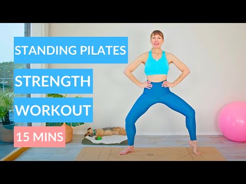 Standing Pilates Strength Workout: Full Body Routine  |15 Min