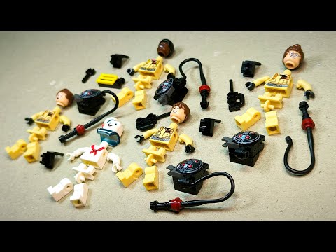 lego ghostbusters | venkmen | spengler | zeddemore | stants | minifigures lego unofficial