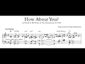 Bill Evans - How About You? (Complete Transcription)