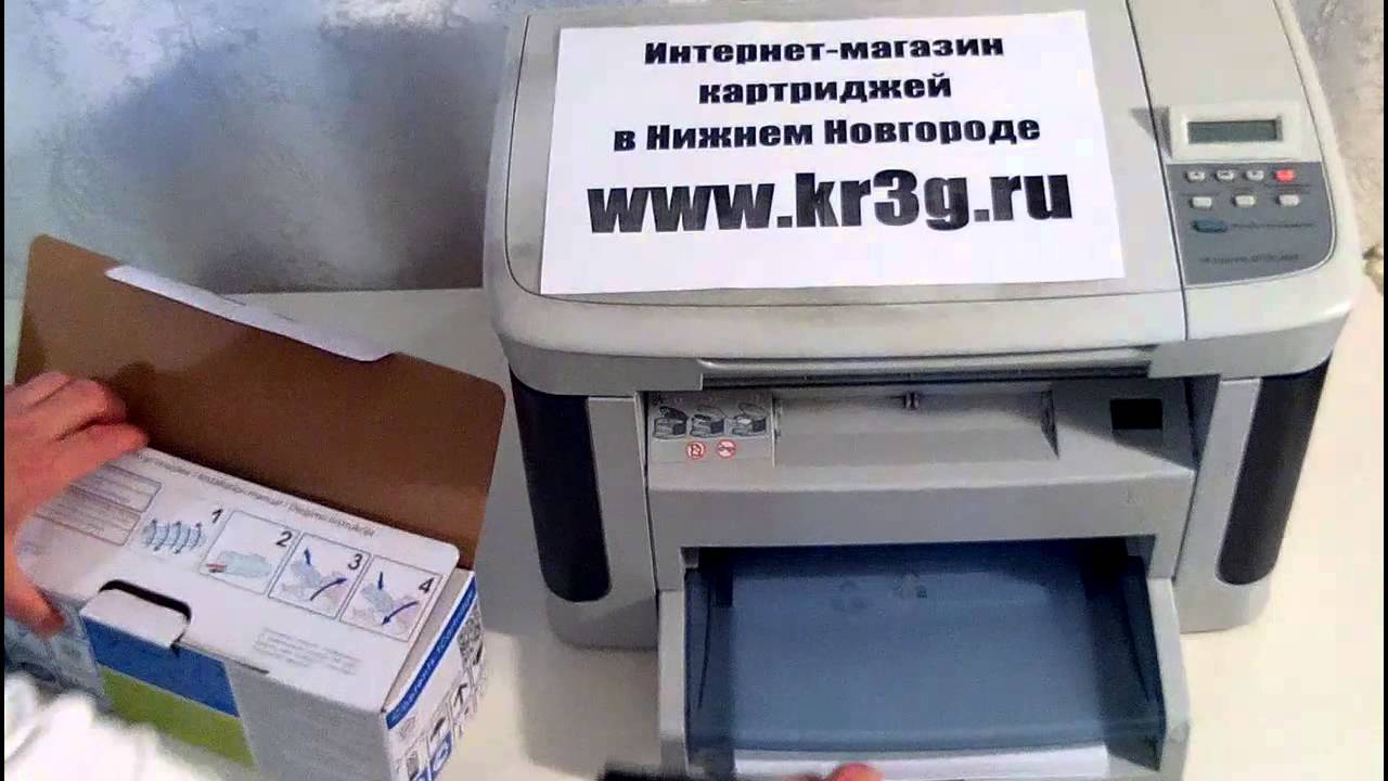 Видео обзор картриджа HP CE285A