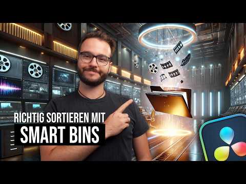 ZU VIEL Footage? – Smart Bins richtig nutzen! | DaVinci Resolve Tutorial