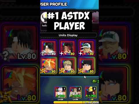#1 Player in ASTD X has INSANE UNITS!