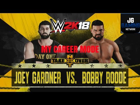 NXT TITLE MATCH!!!-WWE 2K18 MY CAREER MODE- Ep. 2