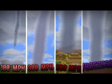 Different Strength Tornados VS Village