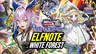 SYNCHRO COMBINATION!! BAHAS ELFNOTE WHITE FOREST COMBO YU-GI-OH! MASTER DUEL
