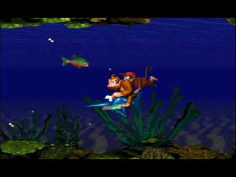 Donkey Kong Country Music [REVERSE] - Aquatic Ambiance | Reverse VGM #151