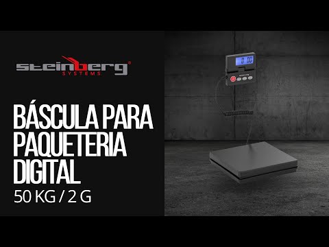 vídeo - Báscula para paqueteria digital - 50 kg / 2 g - Basic - LCD - externo