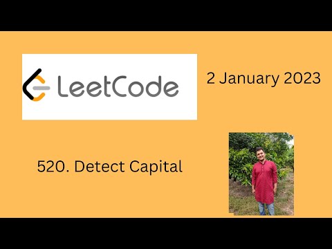Detect Capital Leetcode 520 Daily Challenge Leetcode Solution Java Leetcode Code Solution
