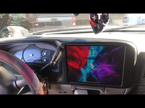 iPad In My Dash! Finally Getting The Truck Back After Months!