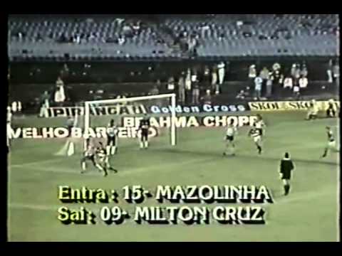 Flamengo 3 x 3 Botafogo (07/05/1989) Jogo completo