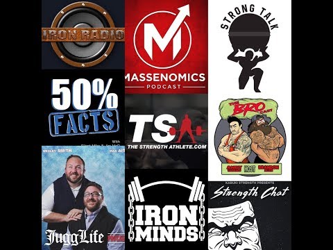 MASSENOMICS PODCAST EPISODE 164: THE TOP 10 STRENGTH TRAINING PODCASTS