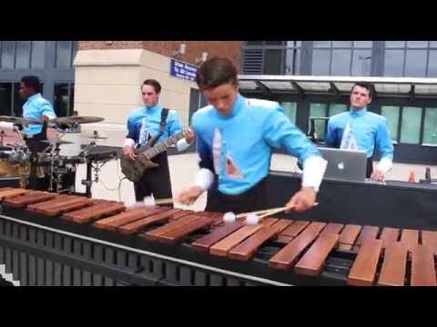 Spirit of Atlanta - DCI Finals 2016 - Front Ensemble Warmup