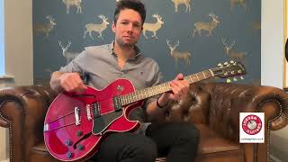 Video thumbnail for 1994 Gibson ES 135   Wine Red  - Aynsley Lister for Jordan Guitars by Jordan Guitars