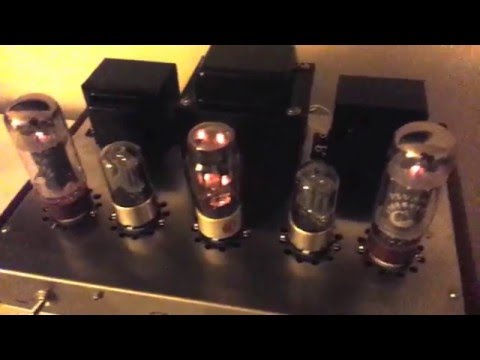 Music Tube EL34,  6N9P (6SL7) Vacuum Tube Amplifier Demo with Tannoy Mercury Speakers #2