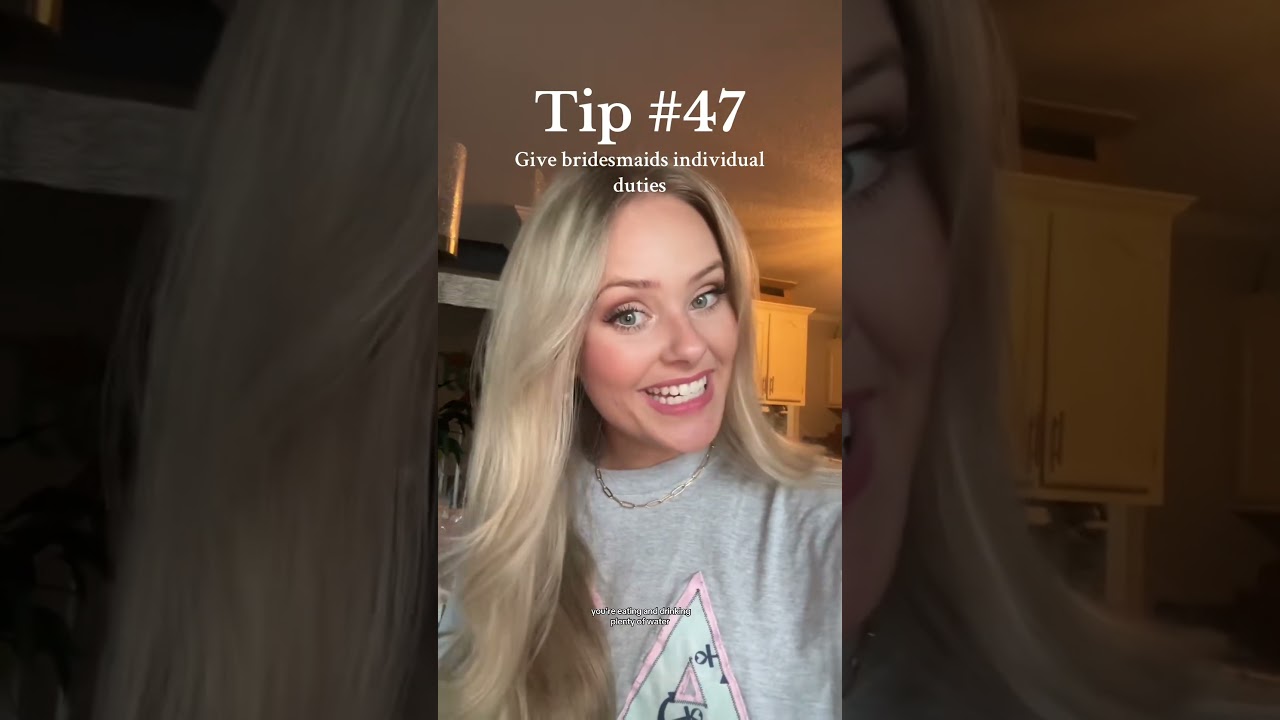 Day 47/100! Your Bridesmaids Will Appreciate This #wedding #weddingtips