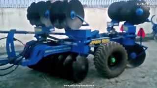 preview picture of video 'Indias first folding Disc harrow'