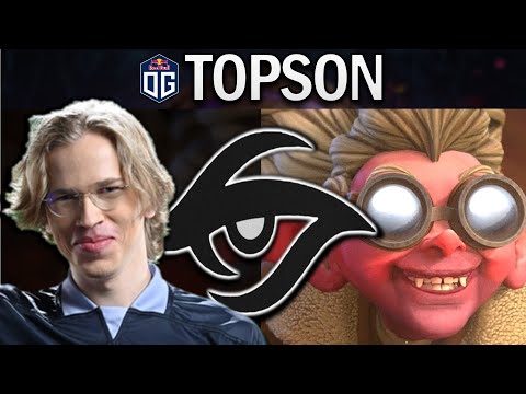OG.TOPSON SNAPFIRE VS TEAM SECRET - DOTA 2 7.29 GAMEPLAY