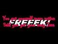 George Michael - Freeek (Lyrics)