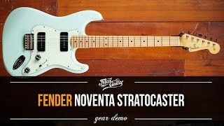 Video thumbnail for A very special Strat! The Fender Noventa Stratocaster with P90 pickups! by Max Guitar B.V.