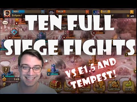 Ten G3 Siege Fights!