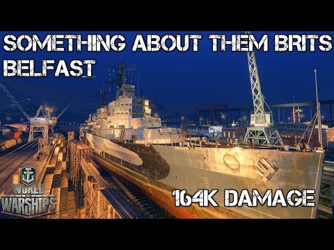 World of Warships Something about them Brits Belfast