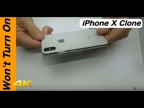 iPhone X clone won t turn on