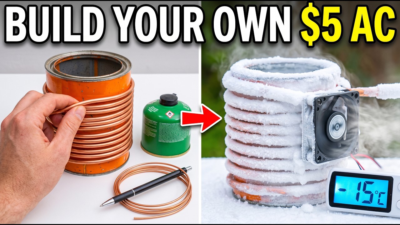 This $5 Hardware Store Loop Beats Every $3,000 AC Unit (Science Explained)