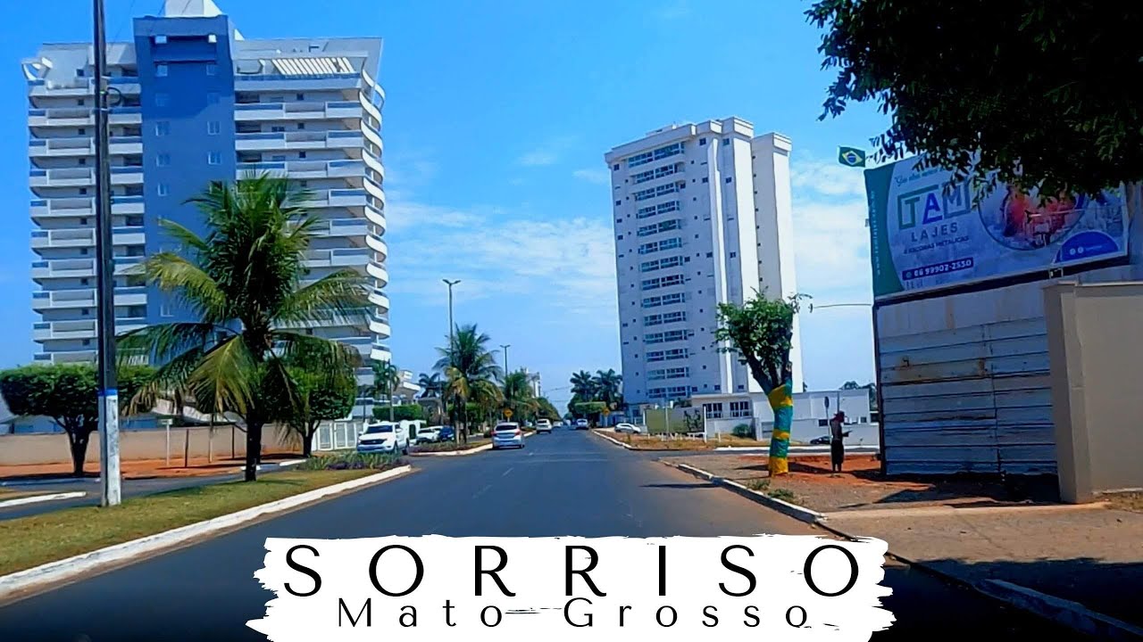 Cidade de Sorriso no Mato Grosso é a capital do agronegócio – quase ficamos sem almoçar