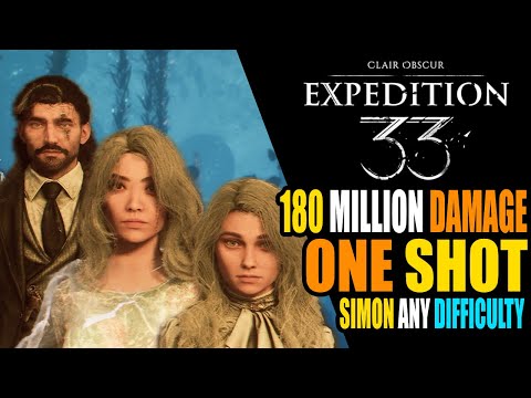 180 Mil Damage Build Maelle One Shot Simon on Any Difficulty Clair Obscur Expedition 33