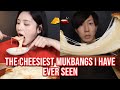 the CHEESIEST mukbangs i have ever seen