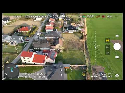 lot dronem DJI Mavic 3 Kępa Opole