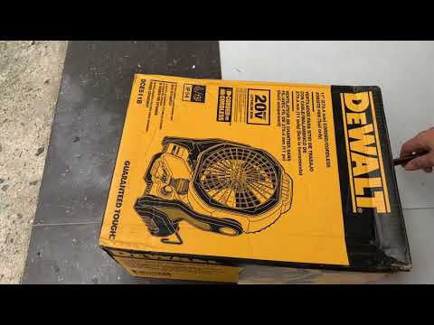 Dewalt DCE 511B 20v fan from the US uses dewalt 18v, 20v, 60v batteries, price 3.4 million for th...