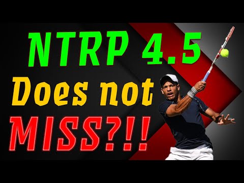 NTRP 4.5 Plays REALLY well against a USTA 5.0