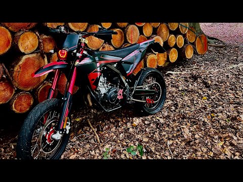 Fantic XMF 125 - Full Trottle/ RAW Exhaust