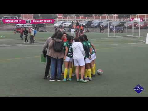 OOZMA KAPPA vs Caimanes Negros FC - Copa Nosotras 2019