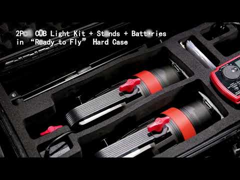 CAME-TV Boltzen Q-55W 2 Piece Travel Kit