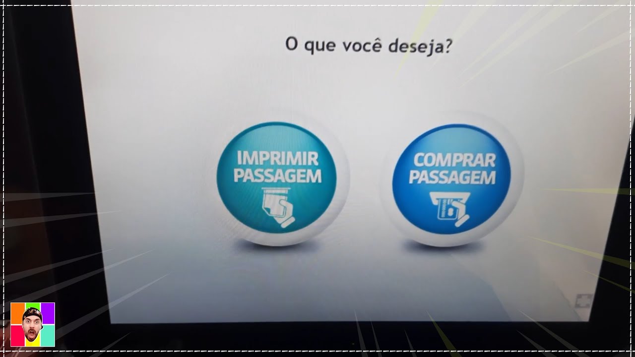 COMO RESGATAR UMA PASSAGEM DA RODOVIARIA COMPRADA PELA INTERNET NA COMETA PELOS COMPUTADORES