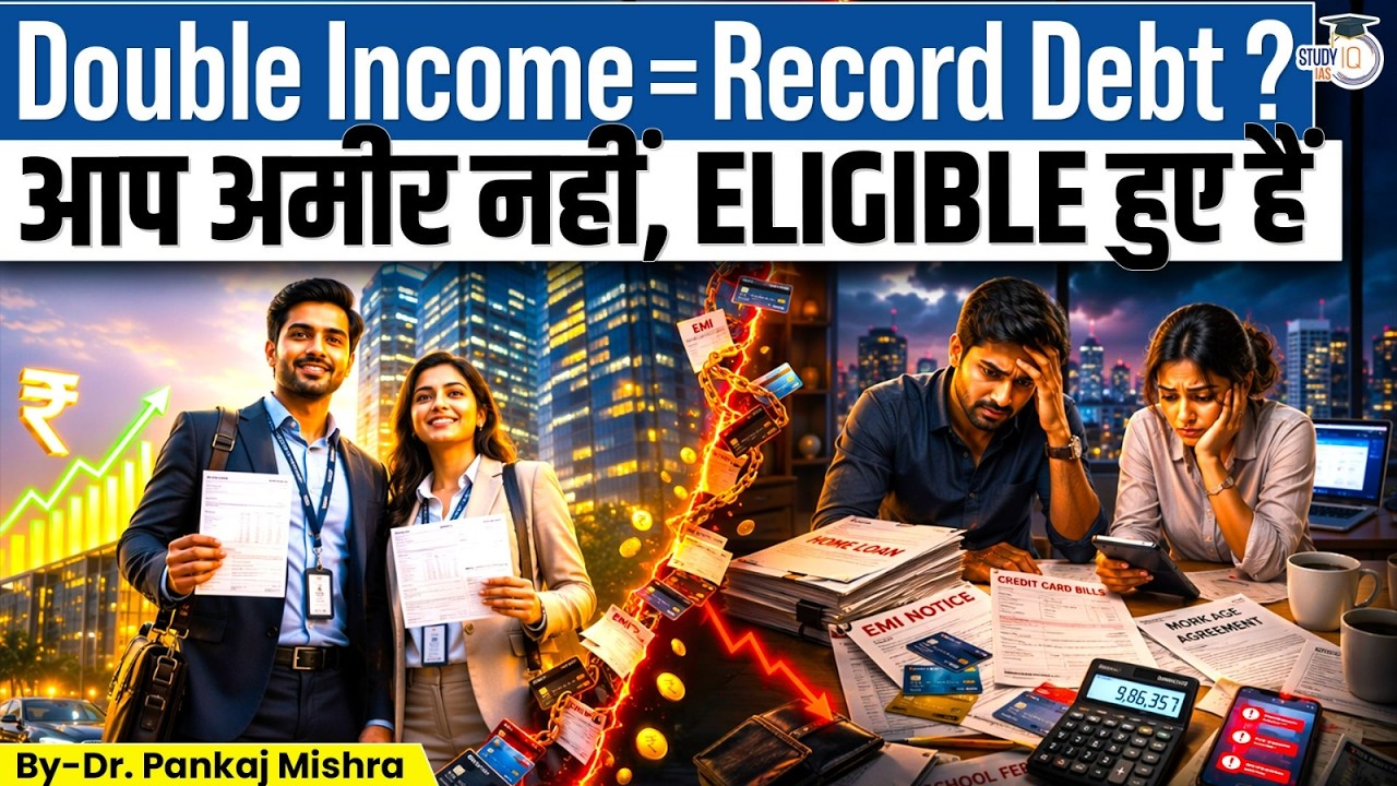 Double Income, Record Debt: Middle Class का कड़वा सच! | Dr Pankaj Mishra