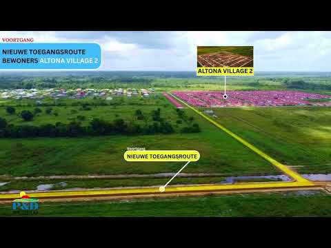 Nieuwe toegangsroute Altona Village 2