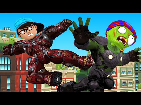 Nick Ironman Braver Save Doll Squid Game Vs Giant Zombie and Jake - Scary Teacher 3D Hero Animation