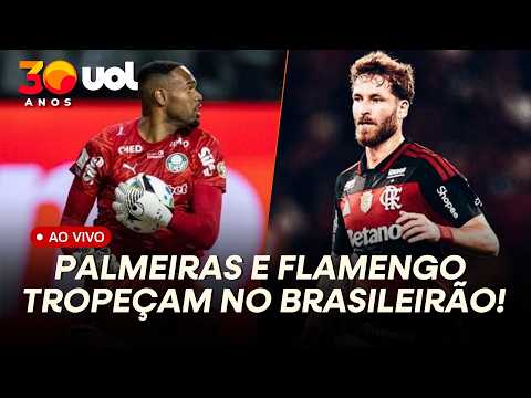 PALMEIRAS E FLAMENGO TROPEÇAM NO BRASILEIRÃO! CORINTHIANS EMPATA NA BAHIA; E NEYMAR BRILHA NA RODADA