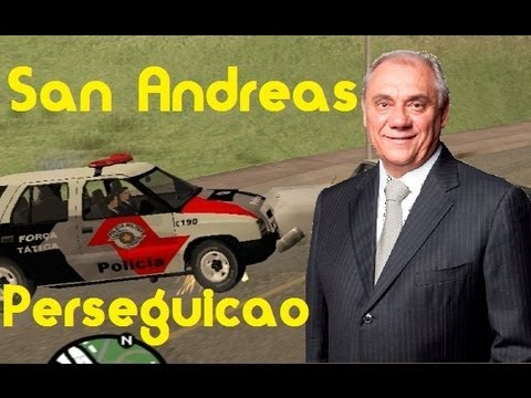 Marcelo Rezende narrando perseguição no GTA